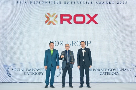 Cú đúp giải thưởng AREA 2025 - Dấu ấn đổi mới của ROX Group
