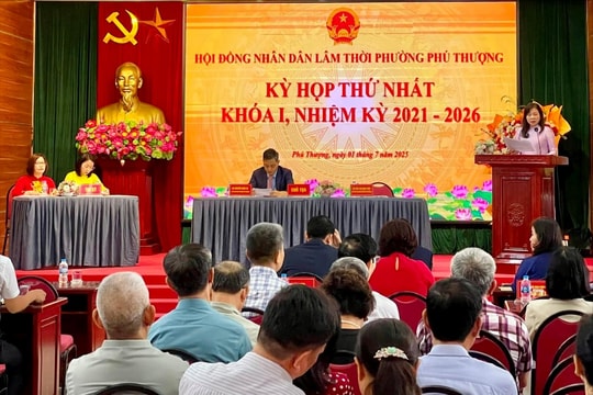 Phường Phú Thượng chú trọng nâng cao đời sống nhân dân