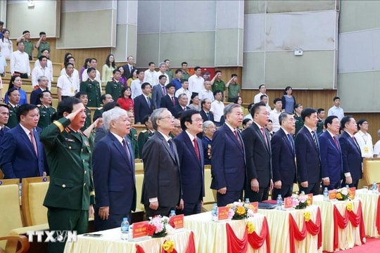 Tổng Bí thư Tô Lâm dự kỷ niệm 110 năm Ngày sinh Tổng Bí thư Nguyễn Văn Linh