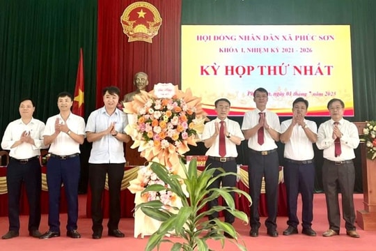 Xã Phúc Sơn hướng tới mục tiêu phục vụ nhân dân tốt hơn
