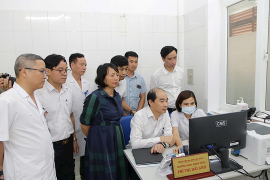 Bệnh viện đa khoa Hà Đông triển khai bệnh án điện tử phục vụ khám chữa bệnh