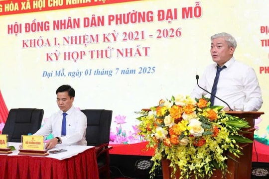 Phường Đại Mỗ: Vận hành chính quyền địa phương thông suốt, phục vụ nhân dân tốt hơn