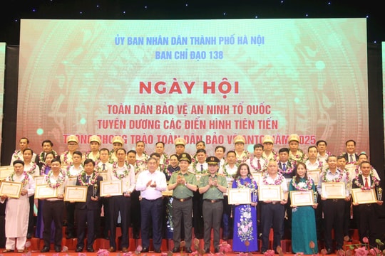 Hà Nội: Duy trì 175 mô hình, nhóm mô hình toàn dân bảo vệ an ninh Tổ quốc