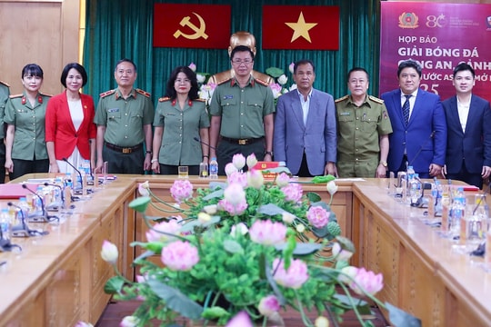 8 đội bóng tham dự Giải bóng đá Công an, Cảnh sát các nước ASEAN mở rộng 2025