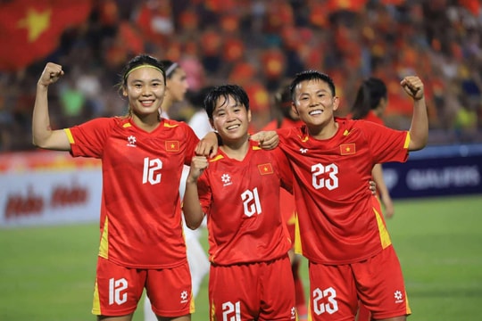 Đội tuyển nữ Việt Nam thắng đậm 6-0 trước UAE tại vòng loại châu Á