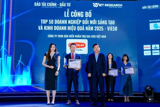 Dai-ichi Life Việt Nam Nhận liên tiếp 3 giải thưởng tại diễn đàn Vietnam Summit 2025