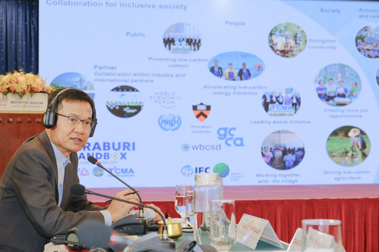 Tại Diễn đàn Thương mại Xanh 2025 SCG chia sẻ mô hình ESG hỗ trợ Việt Nam hiện thực hóa mục tiêu Net Zero