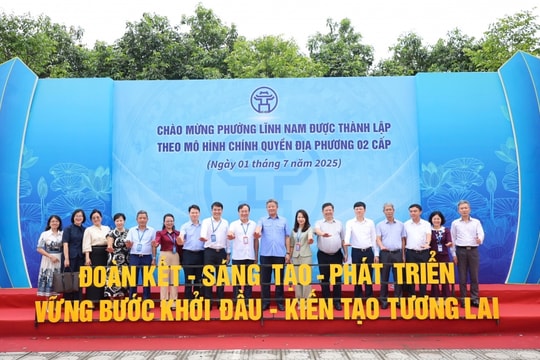 Phường Lĩnh Nam: "Rõ vai, thuộc bài, chú trọng văn hóa công sở"