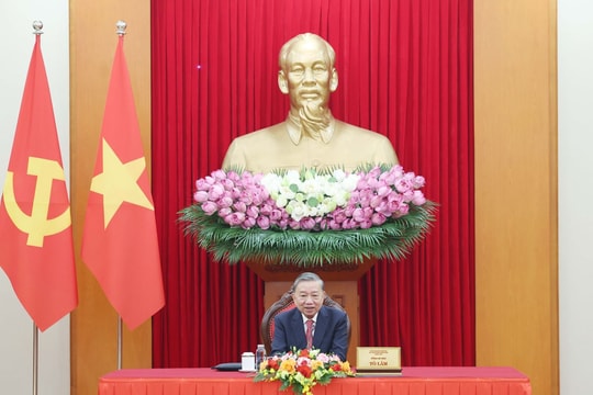 Tổng Bí thư Tô Lâm và Tổng thống Hoa Kỳ Donald Trump điện đàm