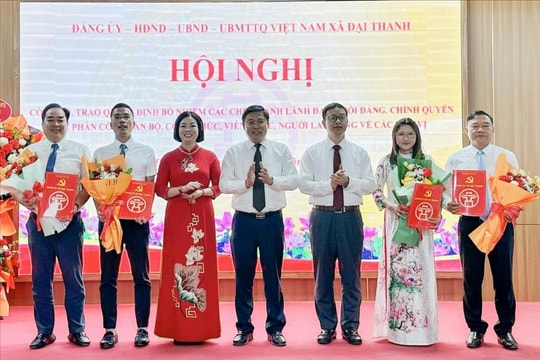 Cán bộ xã Đại Thanh chủ động hơn trong phục vụ nhân dân