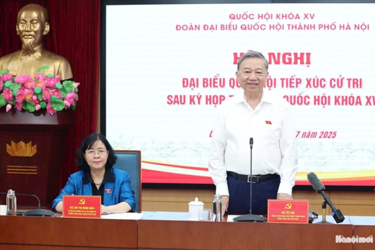 Tổng Bí thư Tô Lâm: Cán bộ phải đặt mình trong niềm phấn khởi chung của nhân dân