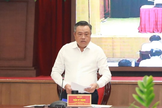 Chủ tịch UBND TP. Hà Nội: Liên thông dữ liệu giữa các cơ quan là nhiệm vụ trọng tâm, xuyên suốt