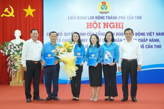 Danh sách 23 Chủ tịch LĐLĐ tỉnh, thành phố mới sáp nhập từ 1/7/2025