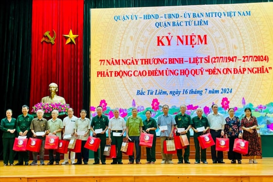Vận động ủng hộ Quỹ Đền ơn đáp nghĩa Trung ương năm 2025