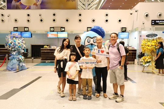 Vietnam Airlines khai trương đường bay thẳng giữa Đà Nẵng và Osaka (Nhật Bản)
