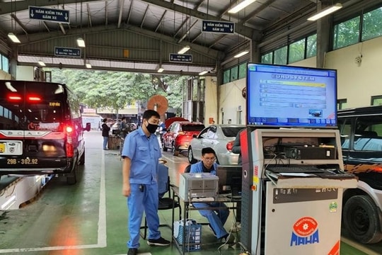 Hơn 333.000 lượt xe ô tô trượt đăng kiểm lần đầu
