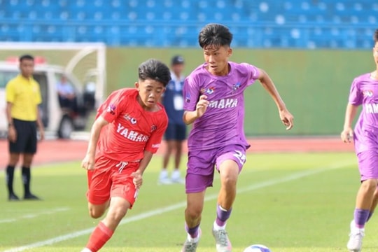 U13 Becamex Bình Dương đánh rơi chiến thắng đáng tiếc ở lượt trận ra quân giải U13 toàn quốc
