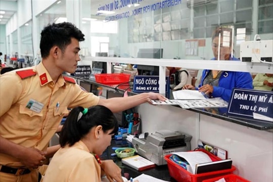 Bộ Tài chính quy định mức thu lệ phí cấp chứng nhận đăng ký, biển số xe mới nhất