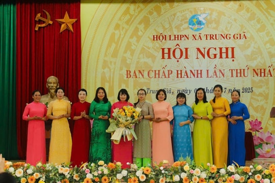 Hà Nội Xã Trung Giã kiện toàn tổ chức Hội Phụ nữ cấp cơ sở