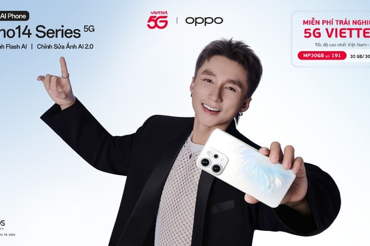 Viettel phối hợp OPPO ra mắt Reno14 Series - thúc đẩy phổ cập 5G tại Việt Nam