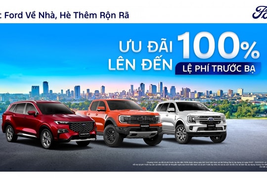 Ford Việt Nam triển khai chương trình khuyến mãi tháng 7 lên đến 89 triệu đồng