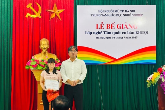 Đào tạo nghề cho học viên khiếm thị