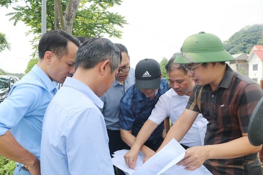 Xã Quốc Oai sớm triển khai hạ tầng khu đất dịch vụ nhà ở Sài Sơn
