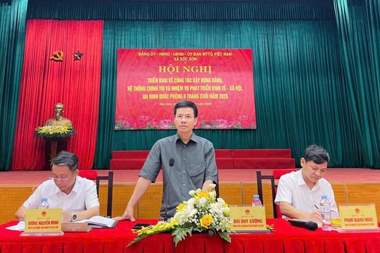 Xã Sóc Sơn tập trung rà soát tồn tại để giải quyết