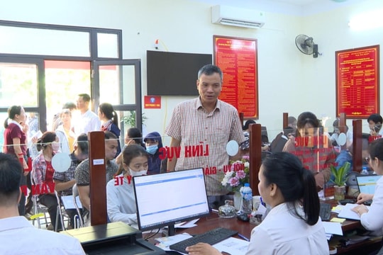 Xã An Khánh tăng sự hài lòng của người dân đối với dịch vụ hành chính công