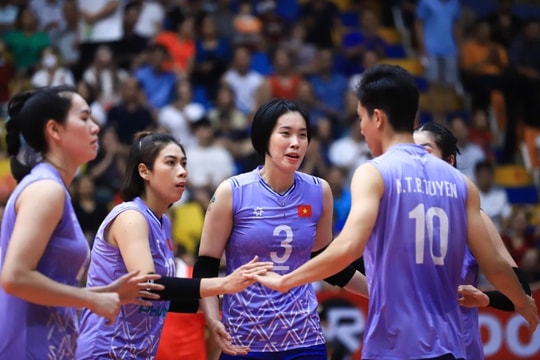 Tuyển bóng chuyền nữ Việt Nam vào chung kết VTV Cup 2025