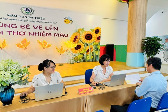 Các trường mầm non Hà Nội tuyển sinh từ nay đến hết ngày 6-7