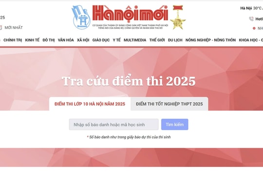 Thông tin điểm chuẩn lớp 10 của Hà Nội trên mạng xã hội là không chính xác