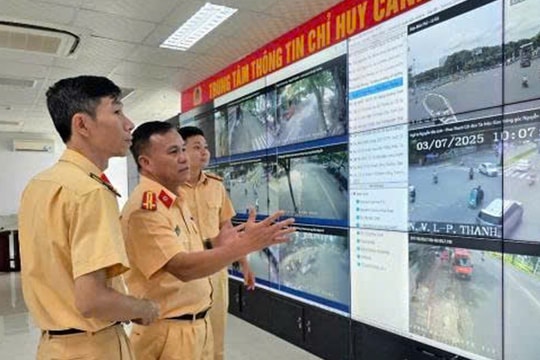 Cảnh sát giao thông Đà Nẵng nhanh chóng ổn định sau hợp nhất cùng tỉnh Quảng Nam