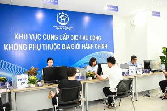 Hà Nội Công khai các điểm phục vụ hành chính công thuộc UBND 126 xã/phường