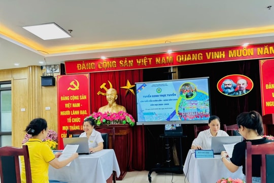 Tuyển sinh trực tuyến cấp học mầm non nhanh chóng, thuận tiện