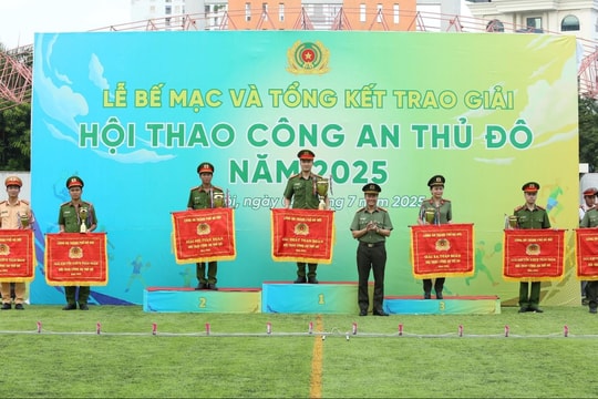 Phòng Cảnh sát Thi hành án hình sự và hỗ trợ tư pháp vô địch toàn đoàn Hội thao Công an Thủ đô