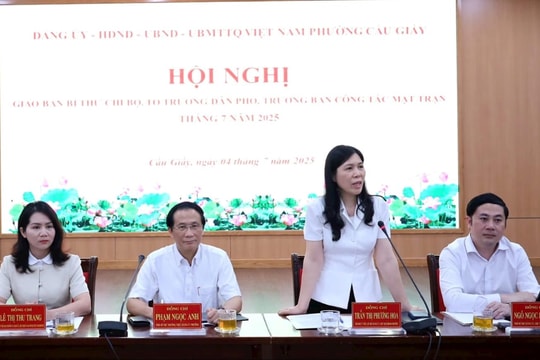 Phường Cầu Giấy: Ưu tiên tháo gỡ vướng mắc của người dân