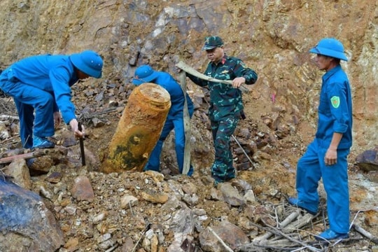 Nghệ An hủy thành công quả bom nặng khoảng 500 kg