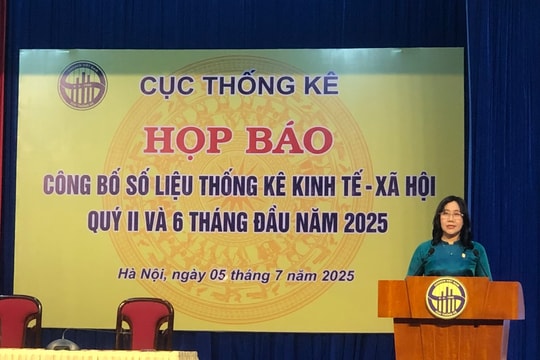 GDP 6 tháng đầu năm tăng cao nhất trong cùng kỳ giai đoạn 2011-2025