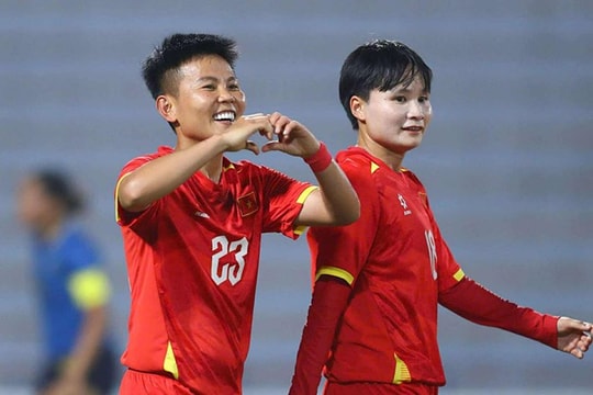 Thắng dễ Guam, đội tuyển nữ Việt Nam chính thức giành vé dự Vòng chung kết Asian Cup