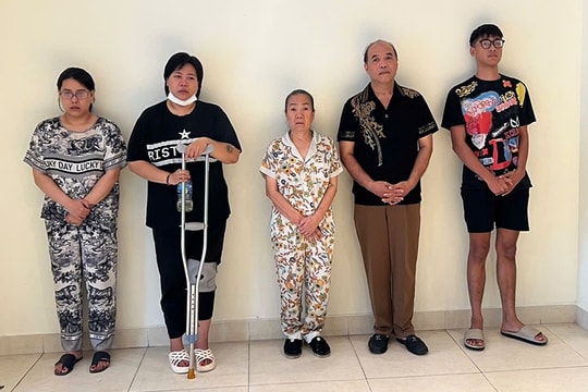 Bắt giang hồ cộm cán Hạnh "sự" cùng 4 đồng phạm