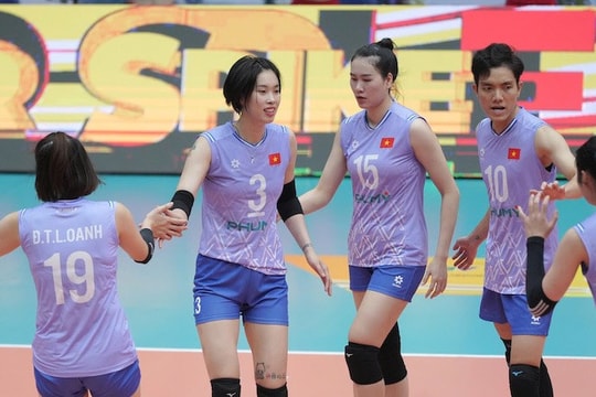 Thắng áp đảo Đài Bắc Trung Hoa, tuyển bóng chuyền nữ Việt Nam vào chung kết VTV Cup 2025