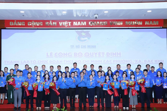 Thành đoàn TP Hồ Chí Minh có ban lãnh đạo mới