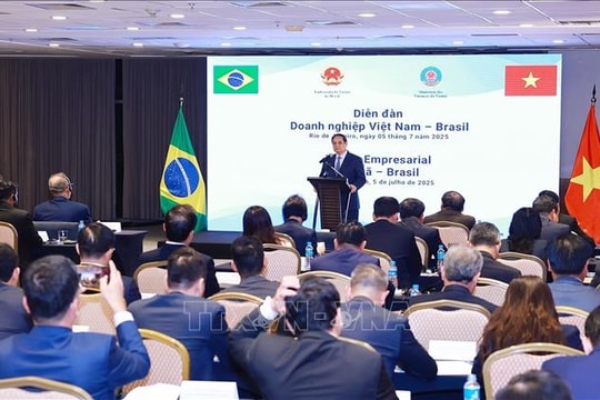 Thủ tướng Phạm Minh Chính dự Tọa đàm Doanh nghiệp Việt Nam - Brazil