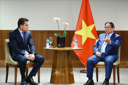 Thủ tướng Phạm Minh Chính làm việc với các tập đoàn kinh tế lớn của Brazil
