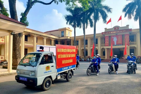 Xã Tây Phương tuyên truyền để không xảy ra vi phạm đất đai và trật tự xây dựng