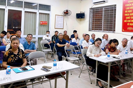 Phường Thanh Liệt: 100% đảng viên dự sinh hoạt tại chi bộ thôn, tổ dân phố