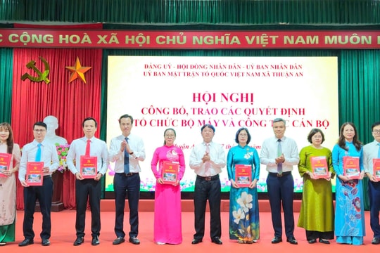 Xã Thuận An triển khai kế hoạch tổ chức Đại hội Đảng cấp cơ sở