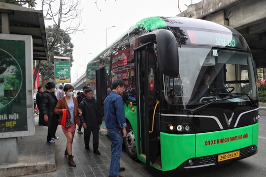 Giá vé lượt xe buýt của Hà Nội sẽ được tính theo cự ly di chuyển