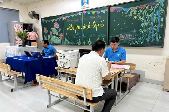 Hà Nội tuyển sinh lớp 6 đến hết ngày 9-7